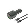 Foneng C25 A+C+C 3-Port Metal Car Charger (95W)