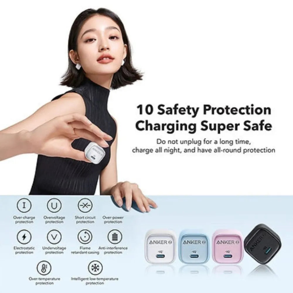 Anker Zolo 30W Compact USB C GaN Charger A2698