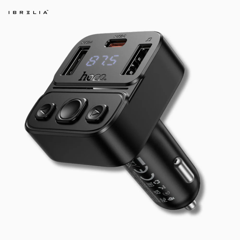 HOCO E87–35W High-Power In-Car Wireless FM Transmitter