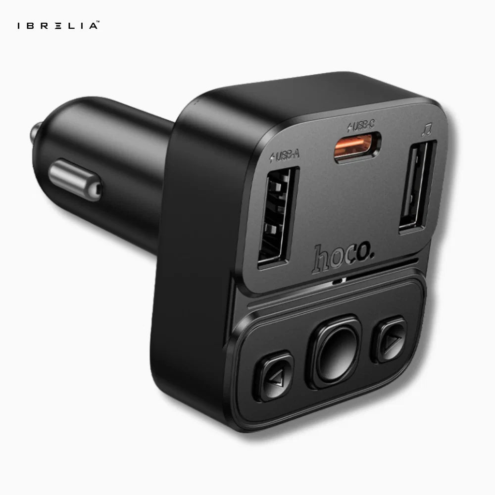 HOCO E87–35W High-Power In-Car Wireless FM Transmitter