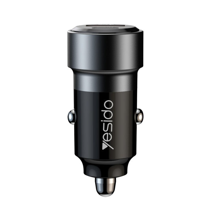 Yesido Y54 60W Fast Charging Car Charger | With TC to iPhone cable