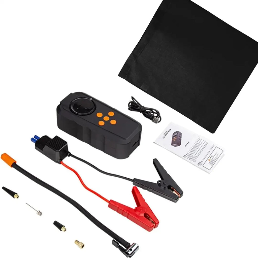 HiMK CM-315 Jump Starter with Air Pump with Flashlight