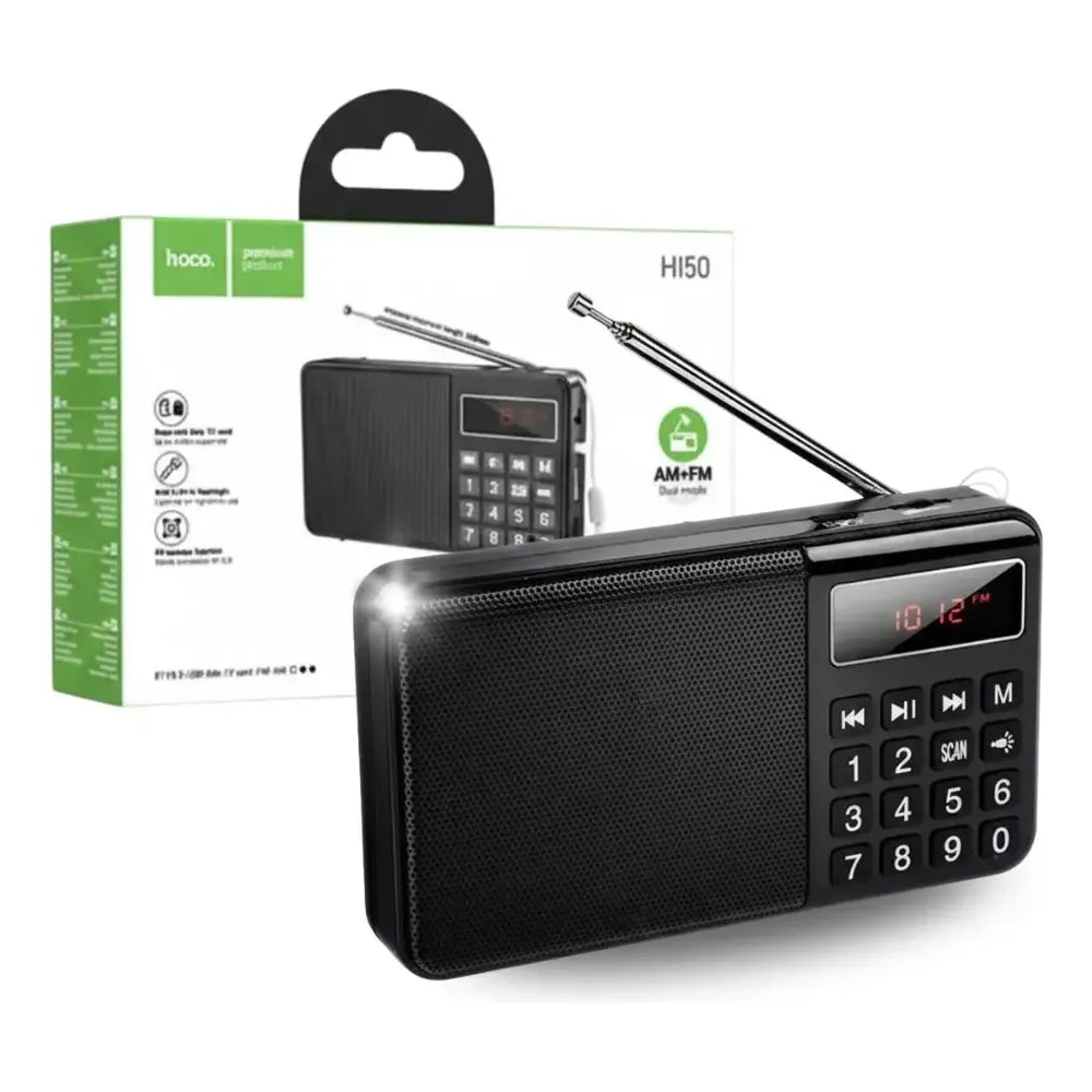 Hoco HI50 2‑in‑1 Multi‑Function Radio AM+FM