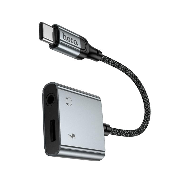 Hoco UPA34 USB-C / Type-C to USB-C / Type-C + 3.5mm Digital Audio Converter