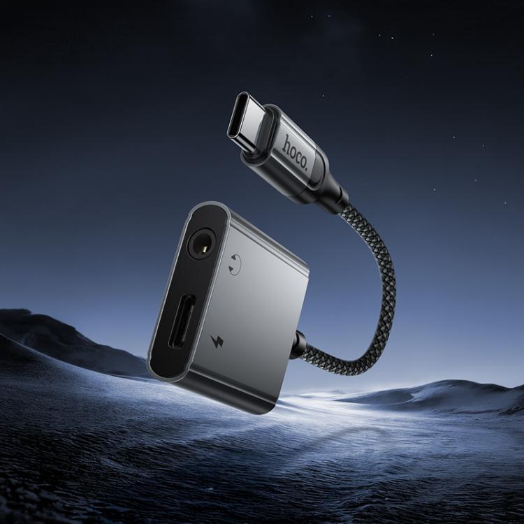 Hoco UPA34 USB-C / Type-C to USB-C / Type-C + 3.5mm Digital Audio Converter