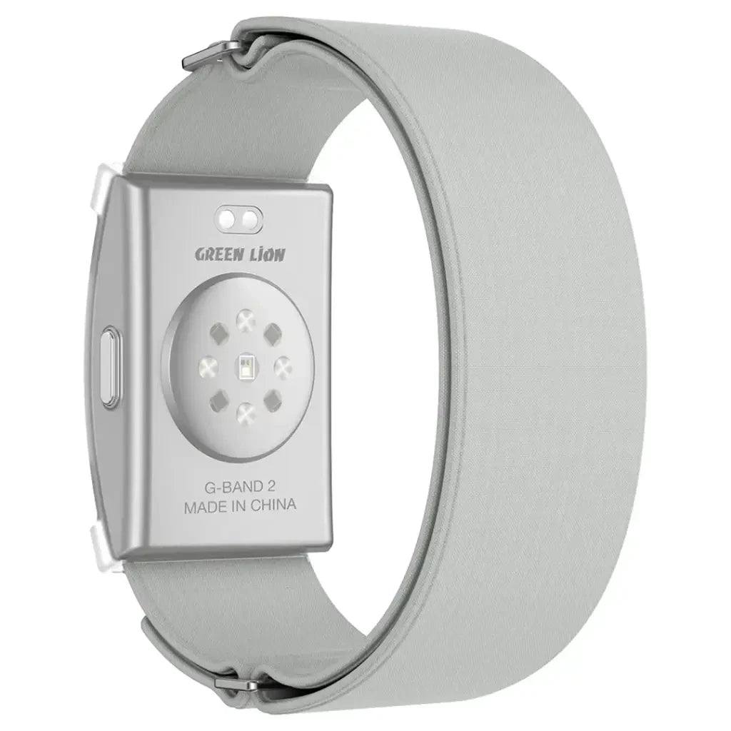 Green Lion Fit Wear Smart Fitness Band - White