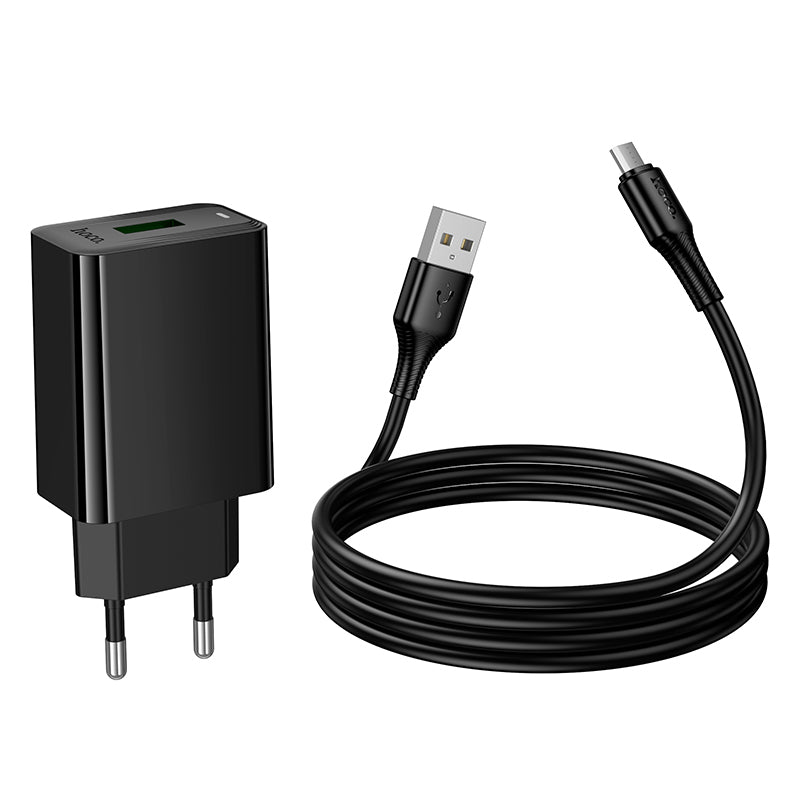 Hoco CS92A 18W USB-A Fast Car Charger (Micro)