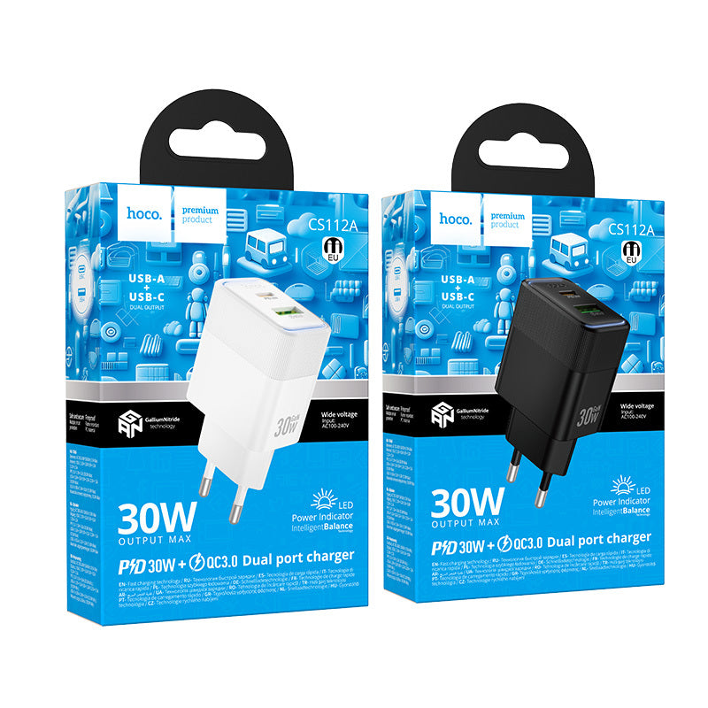 Hoco CS112A Lounge PD30W+QC3.0 Charger