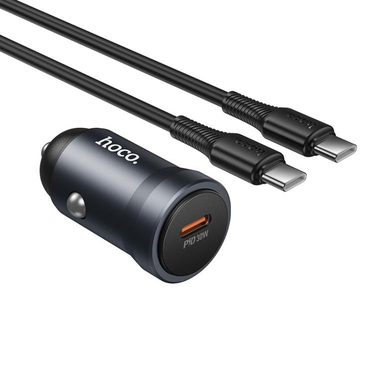 Hoco Z62A Energy single port PD30W car charger set(C to C)