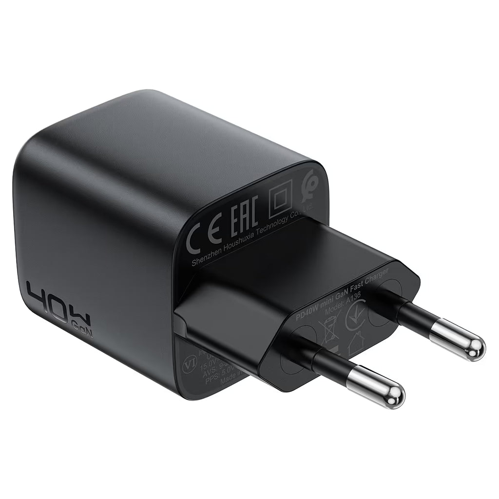 AceFast Fast Charge Wall Charger A136 PD40W GaN (1xUSB-C)