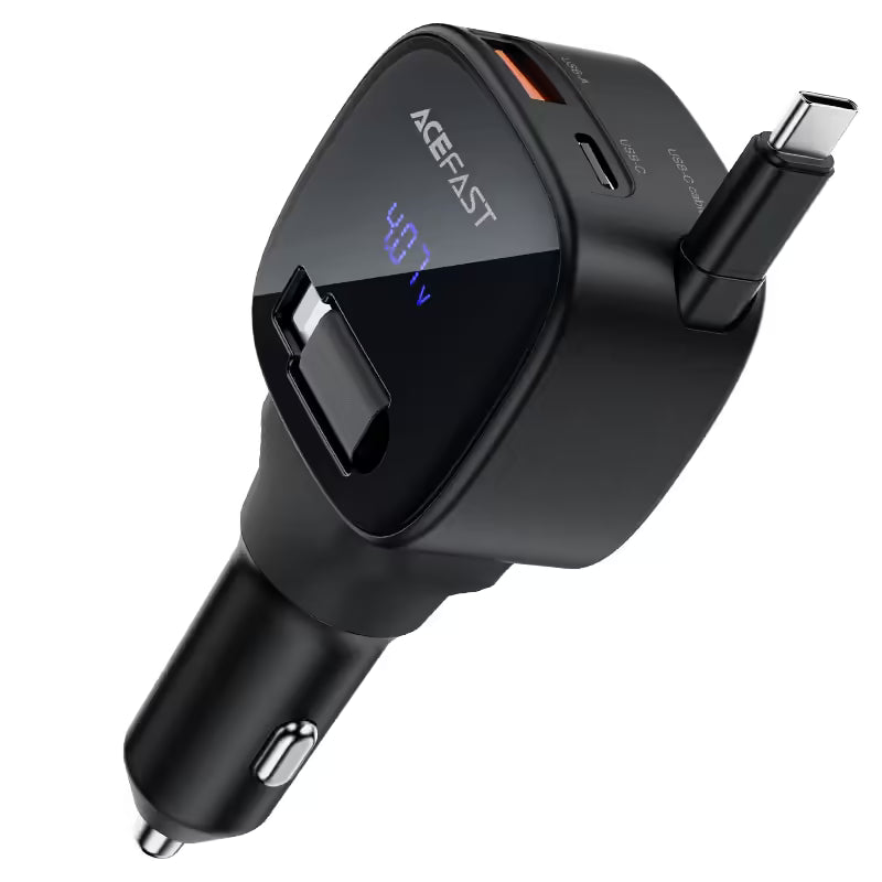 Acefast Fast Charge Car Charger B17 95W (2xUSB-C + 1xUSB-A)