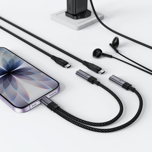 Acefast Adapter J14 USB-C to 2xUSB-C