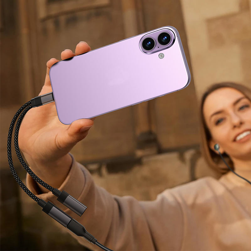 Acefast Adapter J14 USB-C to 2xUSB-C