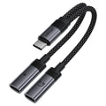 Acefast Adapter J14 USB-C to 2xUSB-C