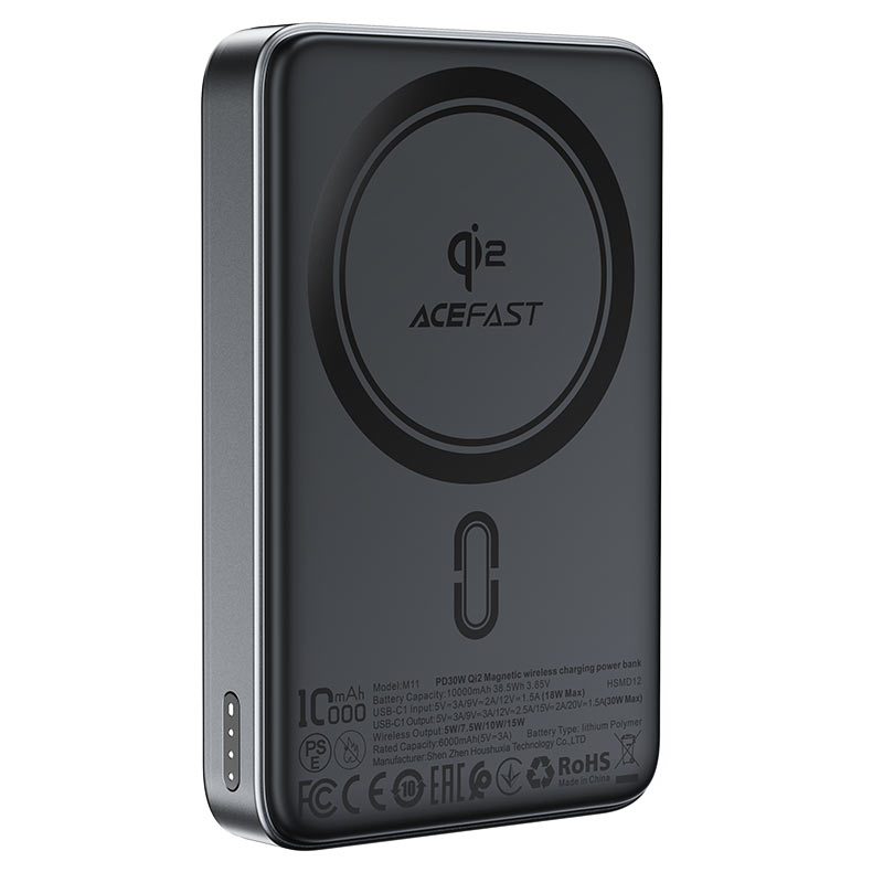 Acefast Fast Charge Power Bank M11 PD30W 10000mAh