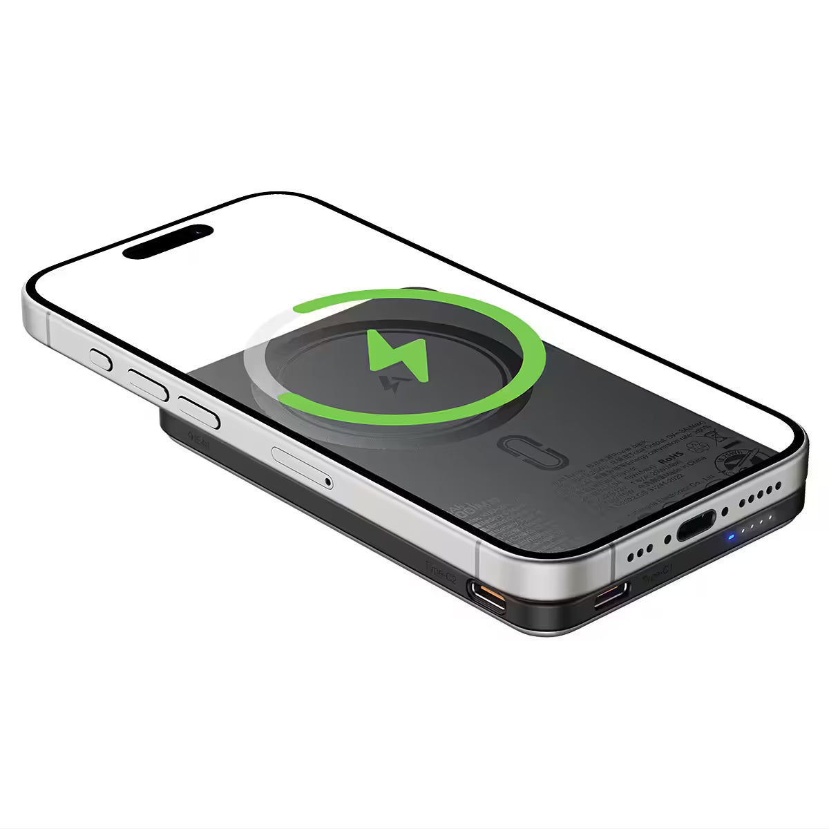 Acefast Magnetic Fast Wireless Charge Power Bank M30 PD20W 5000mAh