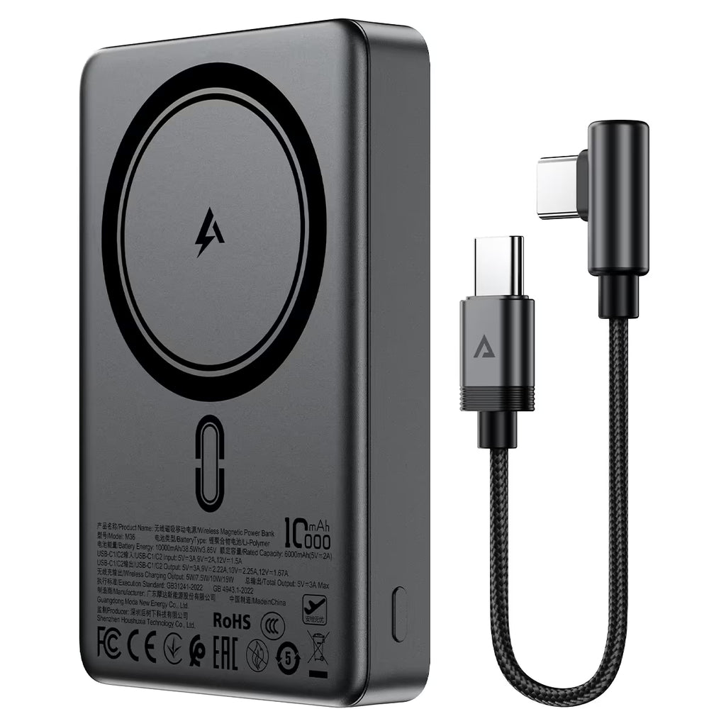 Acefast Magnetic Fast Wireless Charge Power Bank M36 22.5W 10000mAh