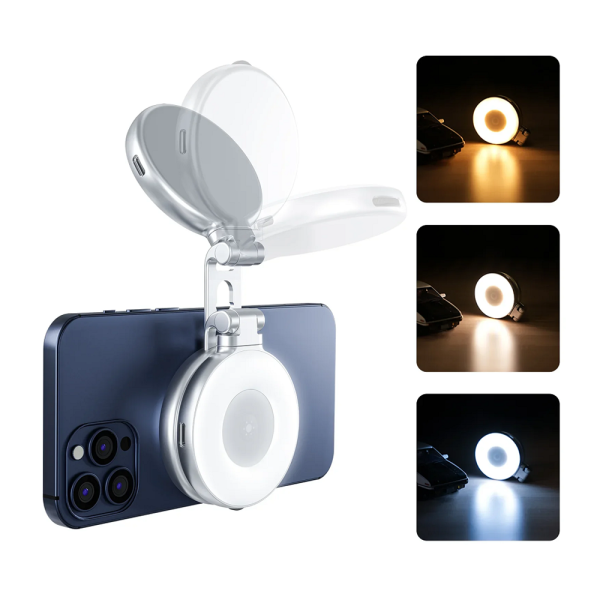 Telesin C03 Magnetic Selfie Ring Light