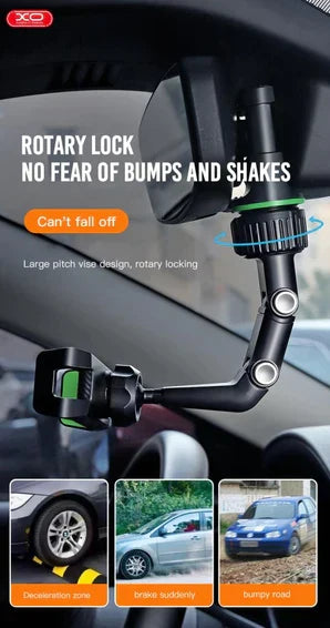 XO C107 car rearview mirror multifunctional rotatable Mobile Holder