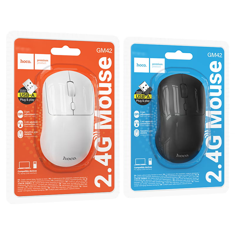 Hoco Wireless mouse “GM42 Platino” 2.4G