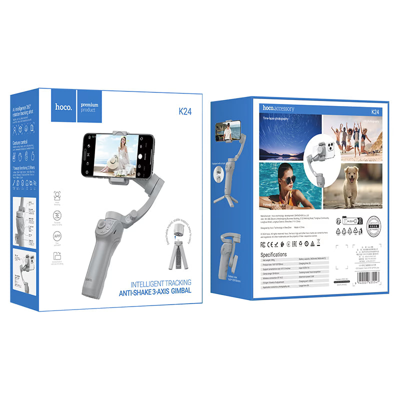 Hoco Smart gimbal “K24 Support” anti-shake 3-axis