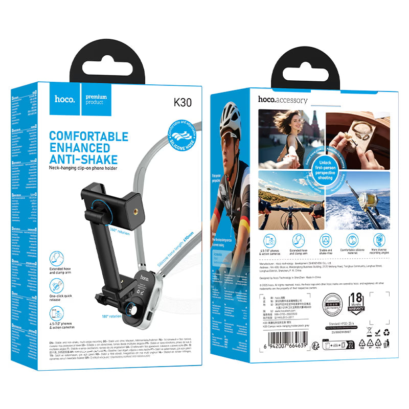 Hoco Neck-hanging holder “K30 Campo” clamp