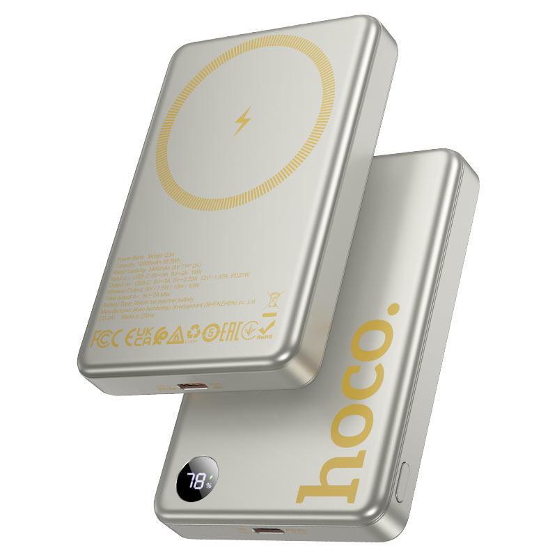 Hoco Power bank “Q34 Clever” PD20W wireless charging 10000mAh