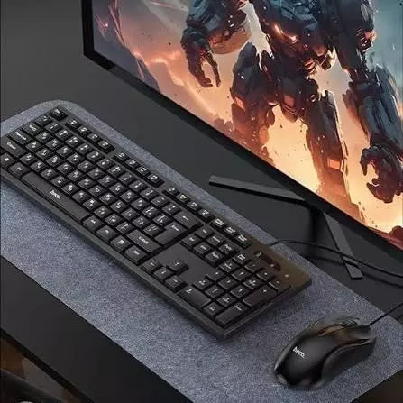 Hoco DI91 Wired Keyboard And Mouse Set