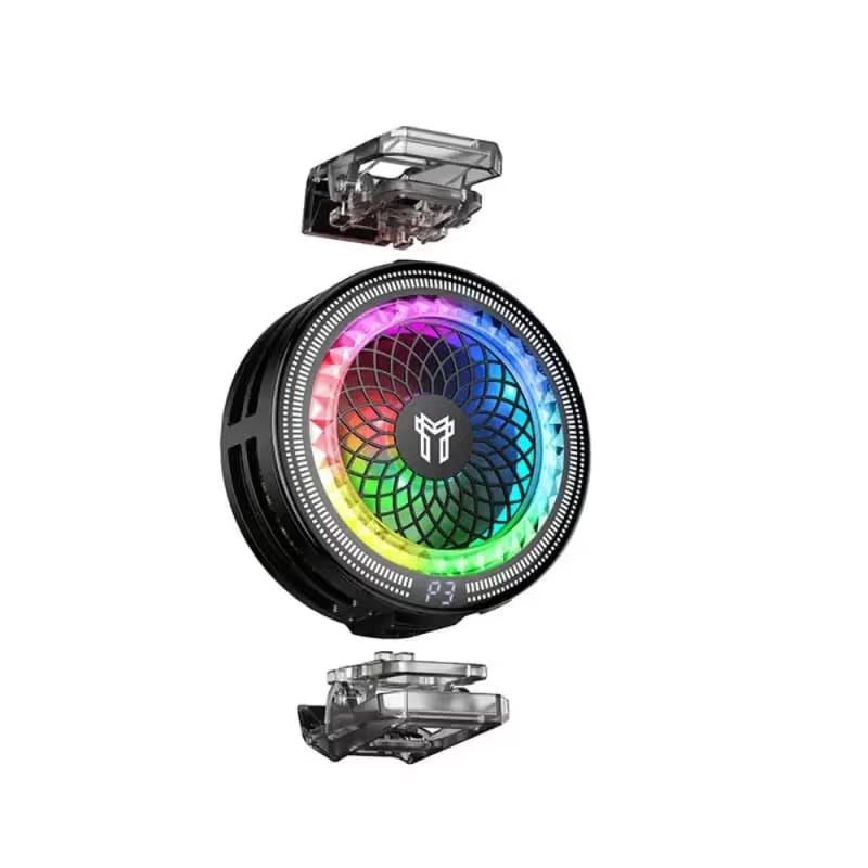 HOCO GA6 AI Magnetic Phone Cooler with RGB Display